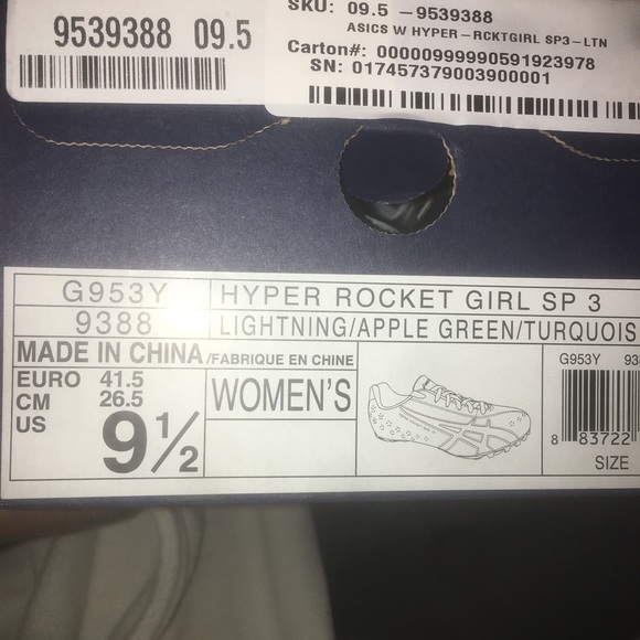 Track running spikes ( sprints ) - Picture 2 of 4